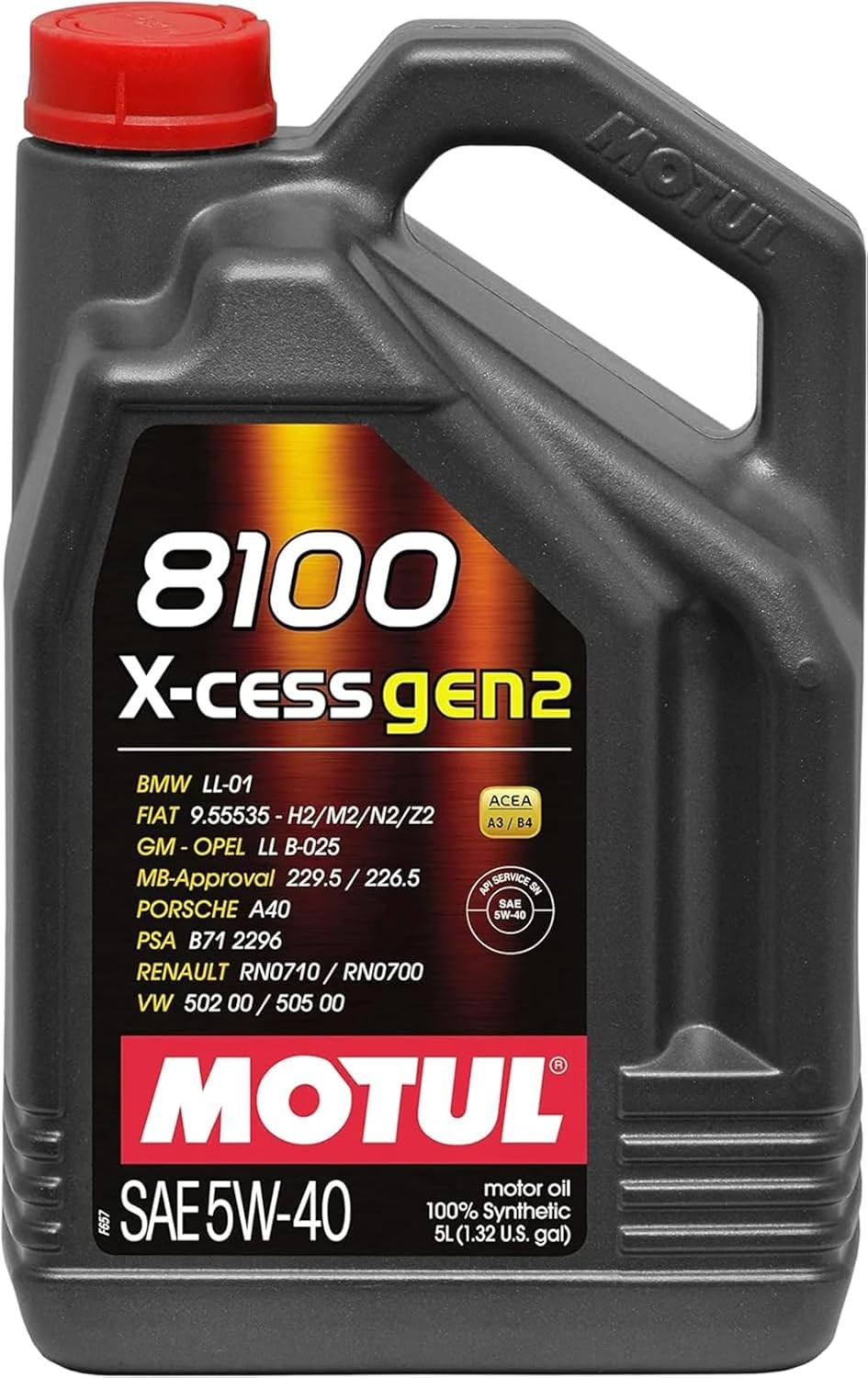 موتول  8100 إكس-سيس جين2   5لتر   5w40