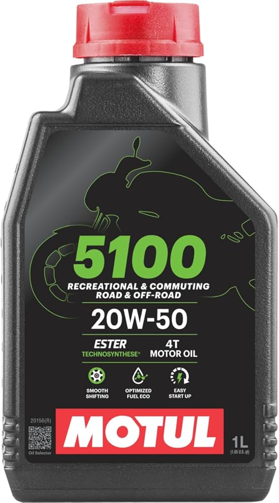 موتول 5100 20W-50 رباعي الأشواط