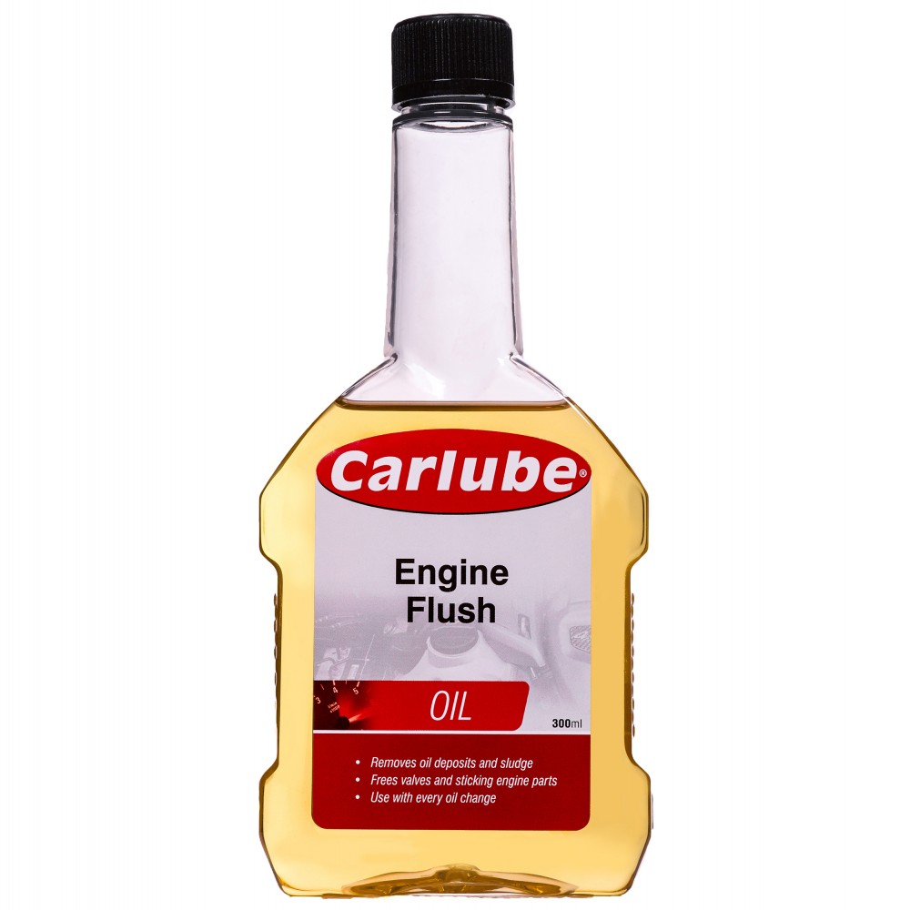  	محرك Carlube تدفق النفط فلاش المضافة محرك الودائع مزيل 300 مل 